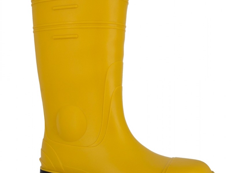 Nora-GOREX  yellow safety rain boots 黃色安全水鞋