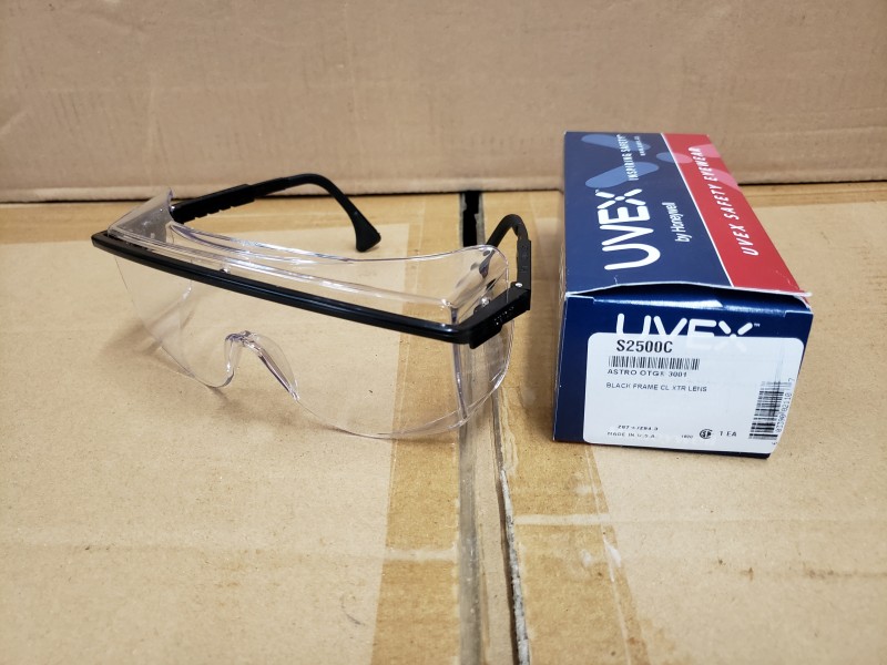 UVEX 2500C ASTRO OTG eyewear 安全眼鏡(適合戴眼鏡人士)